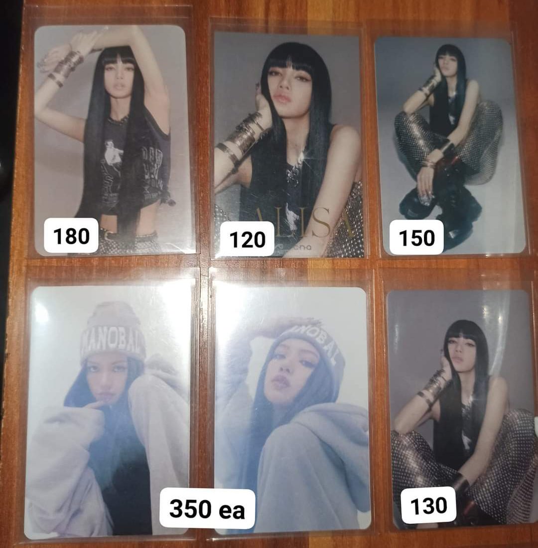 jenlisa5ever's tweet photo. #eshangcarts

✧ WTS/LFS ✧

decluttering lalisa pocas,niki and Danielle pc

✦ ₱ on pic
✦ payo | 3 days reservation 50% with nrdp
✦ mop- gcash
✦ mod-jnt 
✦ dm/reply to claim

. . .rcbyt — ( link on my profile ).ᐟ

t. bornpink lalisa pc niki Danielle newjeans enhypen bp https://t.co/E8HXkAAefT