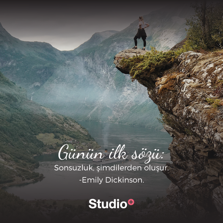 #Gününilksözü Studio'dan