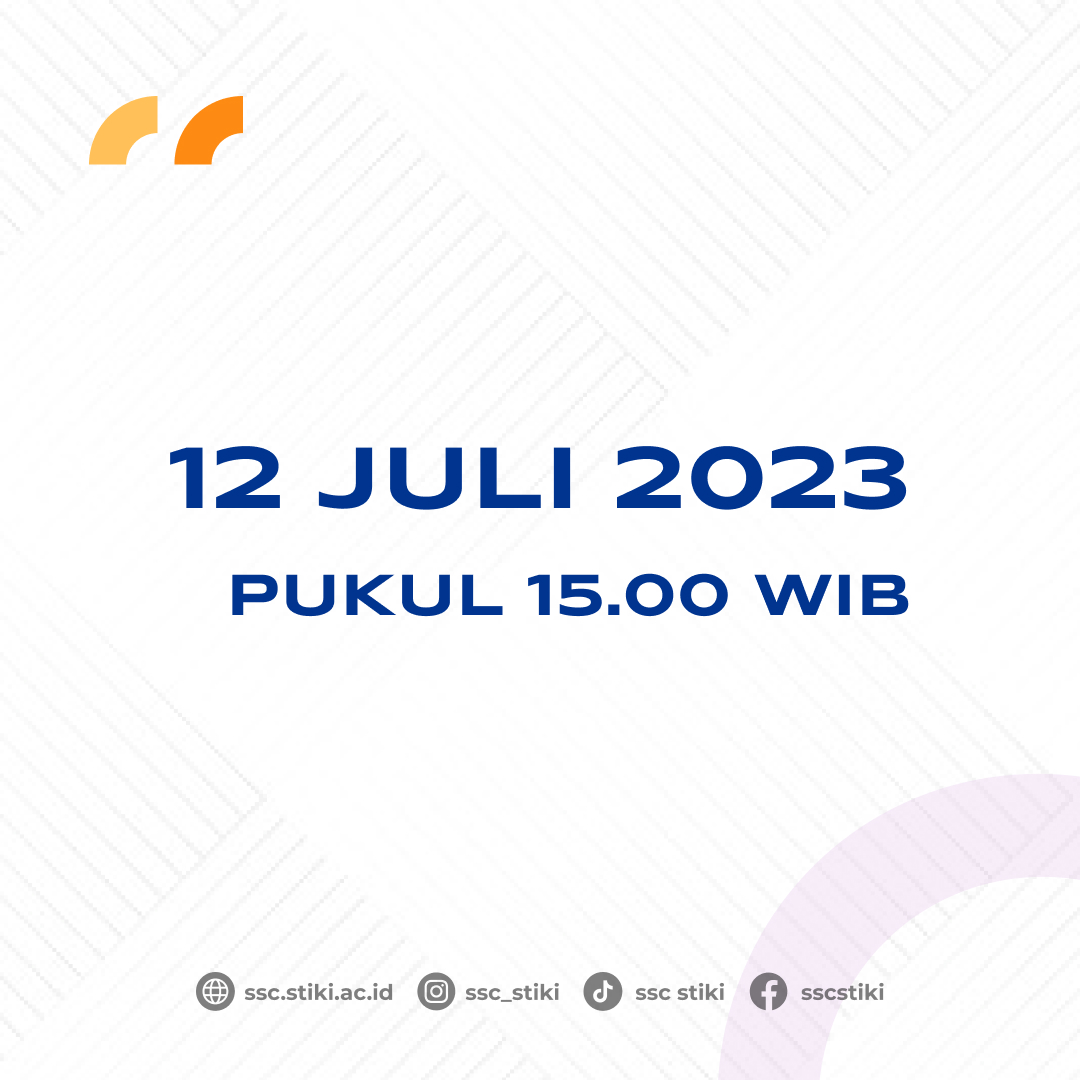 ssc stiki (@SscStikiMalang) / Posts / X