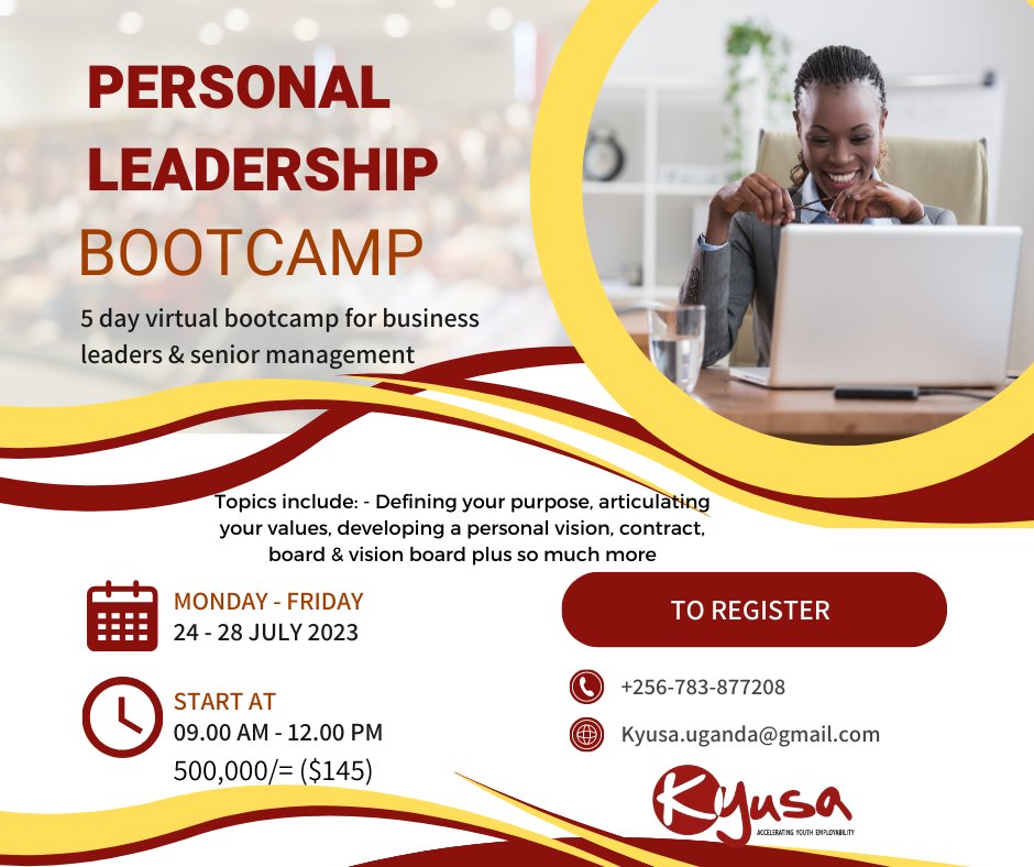 Feel dissatisfied despite your business acumen? Seeking a deeper sense of purpose & meaning? Join our Personal Leadership Bootcamp for a transformative journey of self-discovery. Unleash your authenticity to make a meaningful impact. Sign up today! #PersonalLeadership