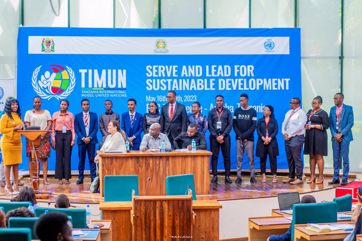 YUNA_Tanzania's tweet image. “Team work makes the dream work!!”

We highly appreciate the team behind TIMUN2023 for devoting their time, energy ,ideas and creativity to make this year’s conference a success!

#yunatz #timun23