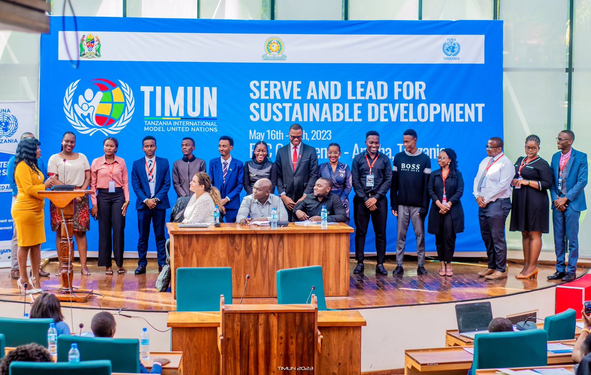 YUNA_Tanzania's tweet image. “Team work makes the dream work!!”

We highly appreciate the team behind TIMUN2023 for devoting their time, energy ,ideas and creativity to make this year’s conference a success!

#yunatz #timun23