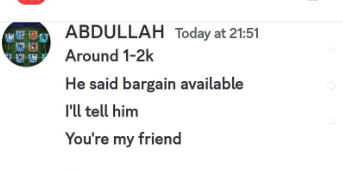 @EAFIFAMOBILE <a href="/EAHelp/">EA Help</a> He is even selling the hacks at discount price to humiliate u @EAFIFAMOBILE ...please do something to stop this nuisance ...