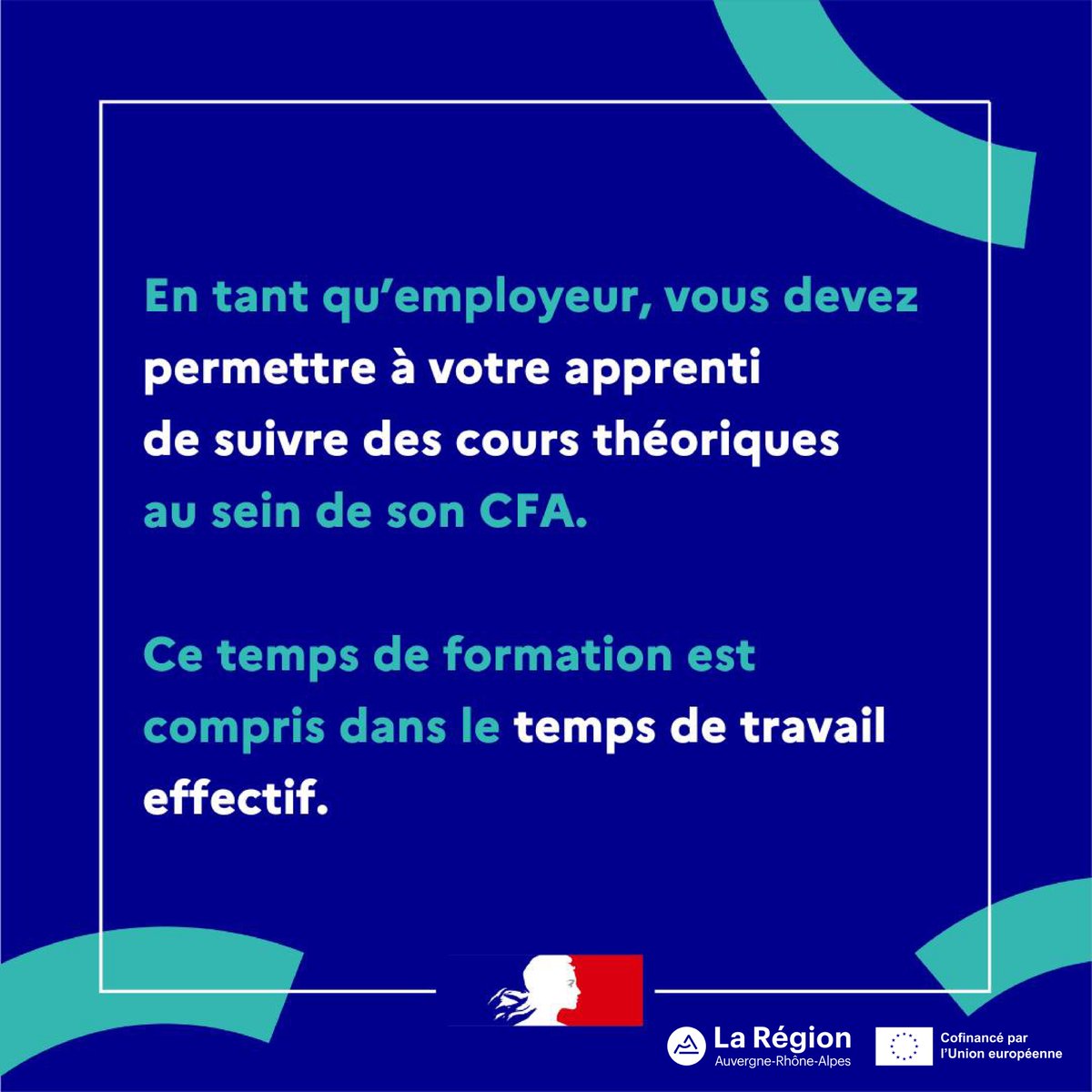 AmbertLocale's tweet photo. 🚨FLASH-INFO🚨
CONSEIL APPRENTISSAGE
Quelles sont les conditions de travail d'un apprenti ?
Contact : Mission Locale Ambert
☎️0473820588
📧missionlocaleambert@outlook.com

#apprentissage #missionlocale #conseils #jeunesse #pourtoi #travail #apprentis https://t.co/Rk5iw8beP3
