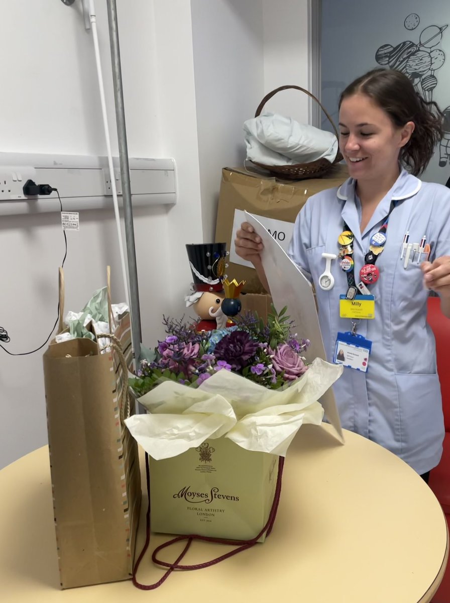 millyrussell9's tweet photo. I had my last shift at @ChelwestFT last week! Had the most amazing send off from all of the paediatric team, I am very sad to go but excited for what is coming next. Thank you so much to everyone at Chelsea for everything. https://t.co/5fLstqrmXl