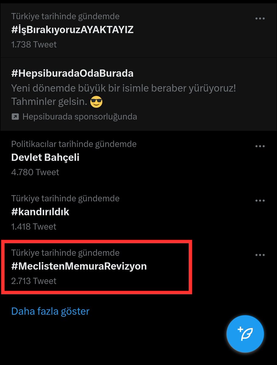 Tag gündemde arkadaşlar son şansımız artık.
Bugün kanun mecliste olacak.
Sefalete mahkum olmak istemiyoruz.
#MeclistenMemuraRevizyon