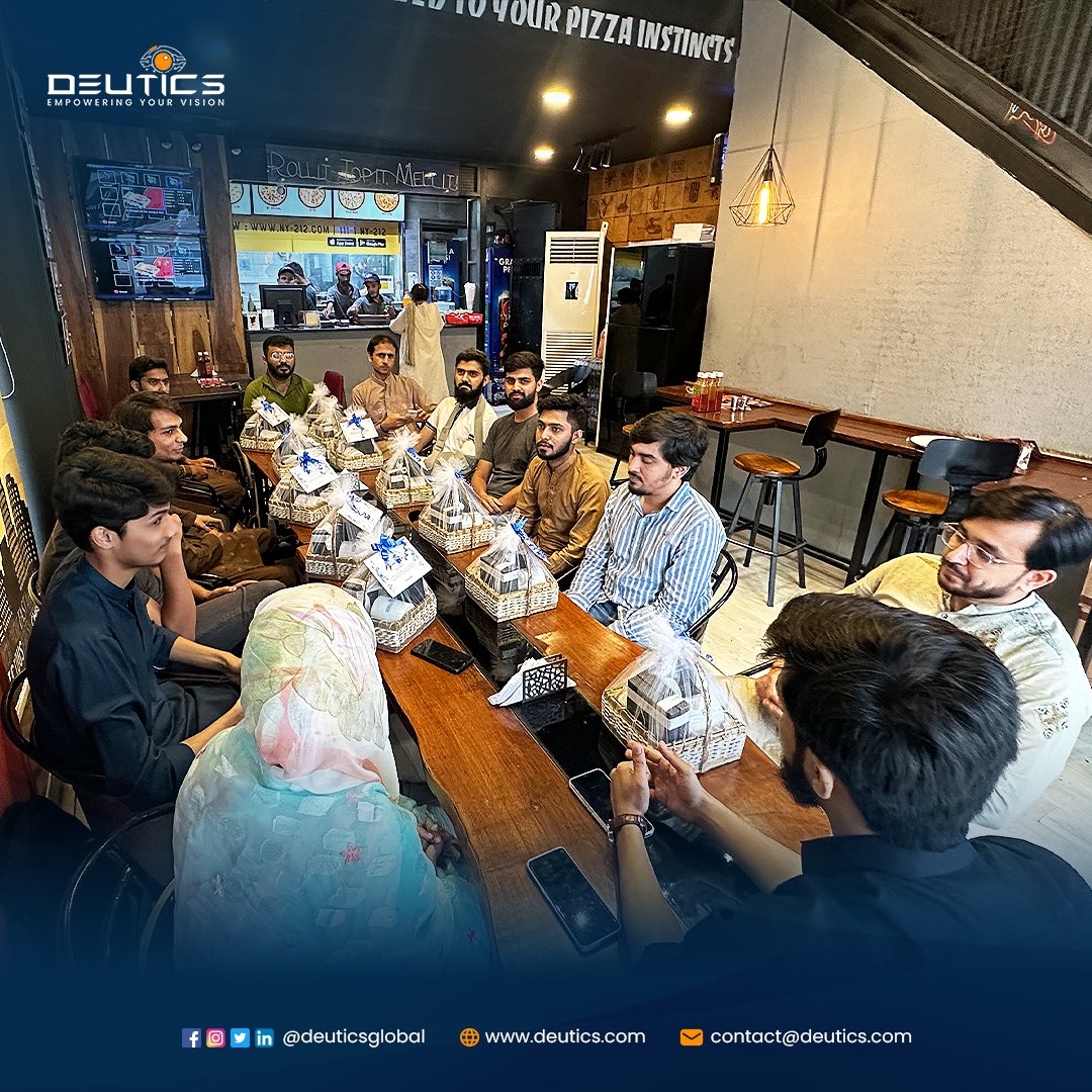 deuticsglobal's tweet photo. Lunch & Appreciation: Celebrating Our Team's Success!
#Deutics #DGFamily #DeuticsGlobal #CompanyCulture #WorkplaceGratitude #TeamBonding #SharedSuccess #MidYearAppreciation #EmployeeRecognition #JoyfulConnections #Grateful #WorkplaceCelebration #StrongerTogether #MemorableMoment https://t.co/vLd1BkjdQm