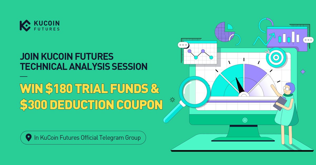 KuCoinFutures's tweet photo. 🔥 Join @KuCoinFutures Technical Analysis Session, 10 Slots to Win $180 Trial Funds &amp; $300 Deduction Coupon!

⏰12:00 PM on July 11, 2023 (UTC)

💰To enter: 
1⃣Submit your UID here: https://t.co/PoBSusiQhX

2⃣Participate our Technical Analysis: https://t.co/CBQMUfkmuL https://t.co/MtSOD8U8TU