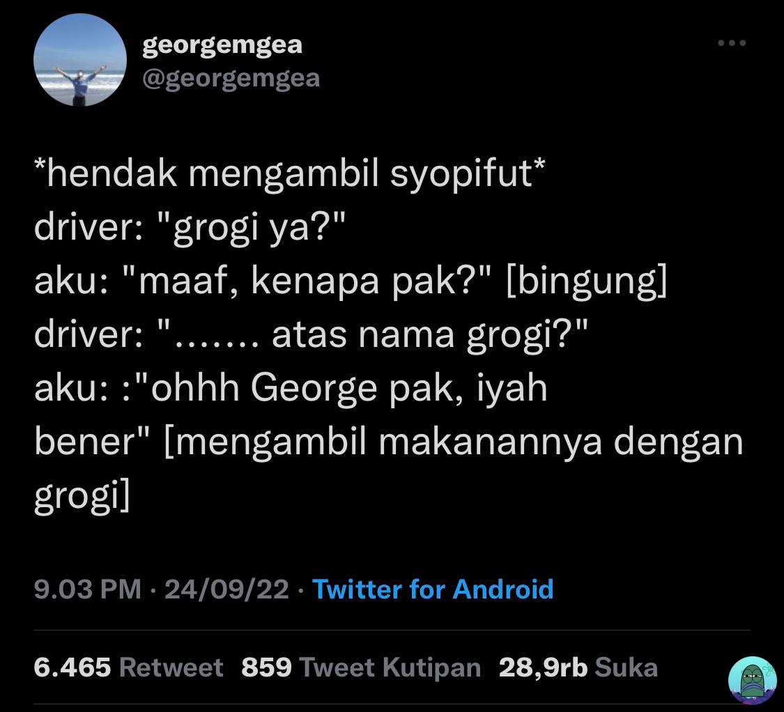 💚 masih ketawa aja liat ini, sial 😭