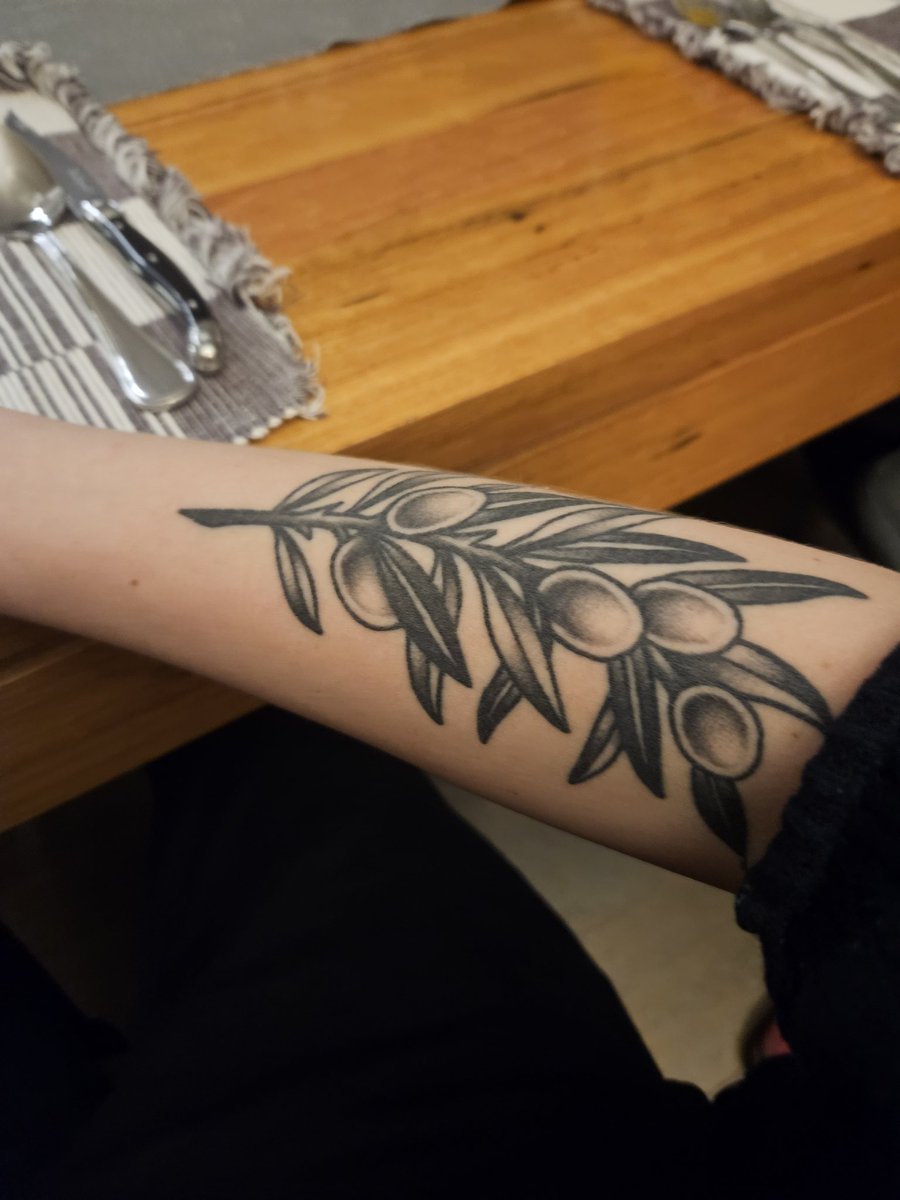 Dad painted my tattoo for my birthday 🥲