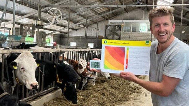 🌞 Deze maand kun je nog profiteren van onze 𝗵𝗶𝘁𝘁𝗲𝘀𝘁𝗿𝗲𝘀𝘀-𝗮𝗰𝘁𝗶𝗲. T/m 28 juli '23 ontvang je 𝟱% 𝗸𝗼𝗿𝘁𝗶𝗻𝗴 en een 𝗴𝗿𝗮𝘁𝗶𝘀 𝗔𝗥-𝘄𝗲𝗲𝗿𝘀𝘁𝗮𝘁𝗶𝗼𝗻 bij afname van een volle pallet hittestress-oplossingen. 👉 bit.ly/3pIMeYt