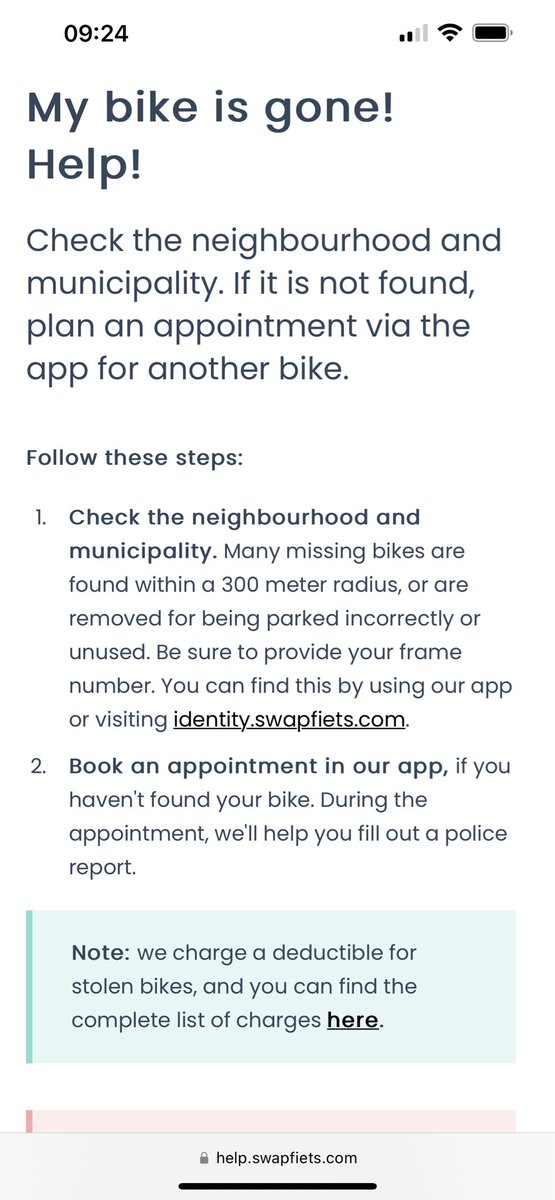 jafrog's tweet photo. @GergelyOrosz @swapfiets In London your bike pretty much guaranteed to be stolen unless you take it to bed with you and sleep with one eye open. Even then, you’re just inviting a break in.

So for me personally it’ll be paying stolen charges every 6 months and dealing with police reports. https://t.co/hRvnozTpiP