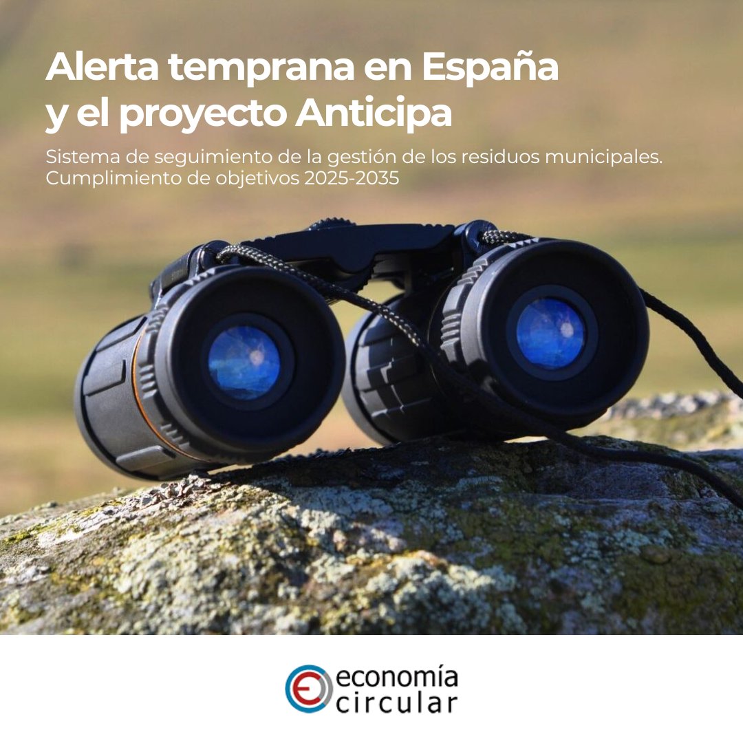 “Alerta temprana que considera que el país podría no alcanzar el objetivo de 2025 del 55% para la preparación para la reutilización y el reciclaje de sus residuos municipales ni el objetivo del 10% como máximo de vertido para 2035”. 

Artículo completo en:
economiacircular.org/alerta-tempran…