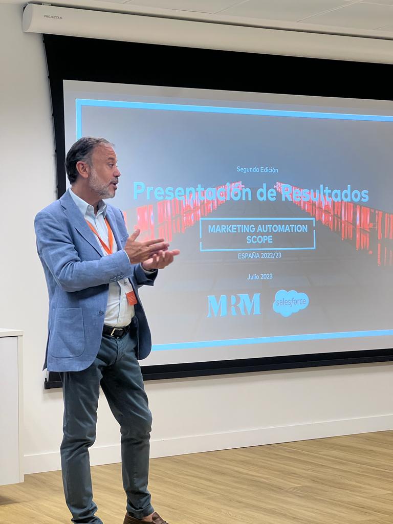 SCOPEN_es's tweet photo. 👉El #marketingautomation crece y se consolida como #estrategia de crecimiento para las empresas españolas - el 93% ya tienen implementada alguna solución
Hoy en la presentación del estudio MARKETING AUTOMATION SCOPE
@SalesforceES @mrmspain
#MKAUTOMATION23 https://t.co/twQzmpib00