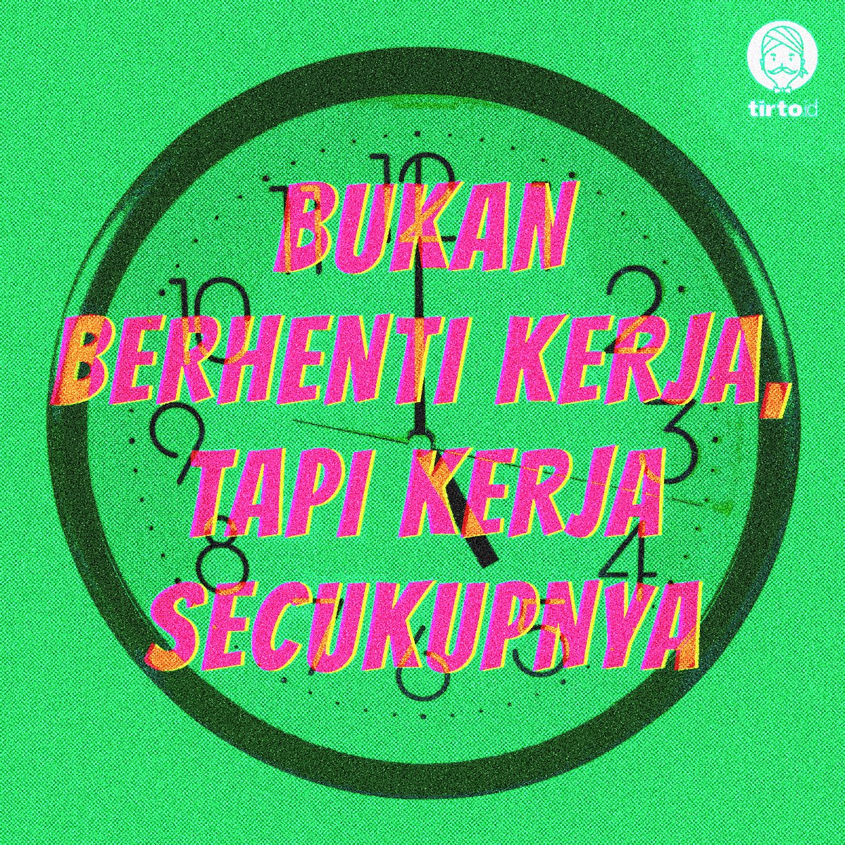 TirtoID's tweet photo. Terlalu keras bekerja ngga akan bikin karier kemana-mana. Menyelesaikan tugas sesuai porsinya. 

Pulang kantor tepat pada waktunya. Produktivitas bukanlah segalanya. 

Inilah quiet quitting, bekerja seadanya. 

#UtasMild #Kerja https://t.co/EiRVXiuwGR