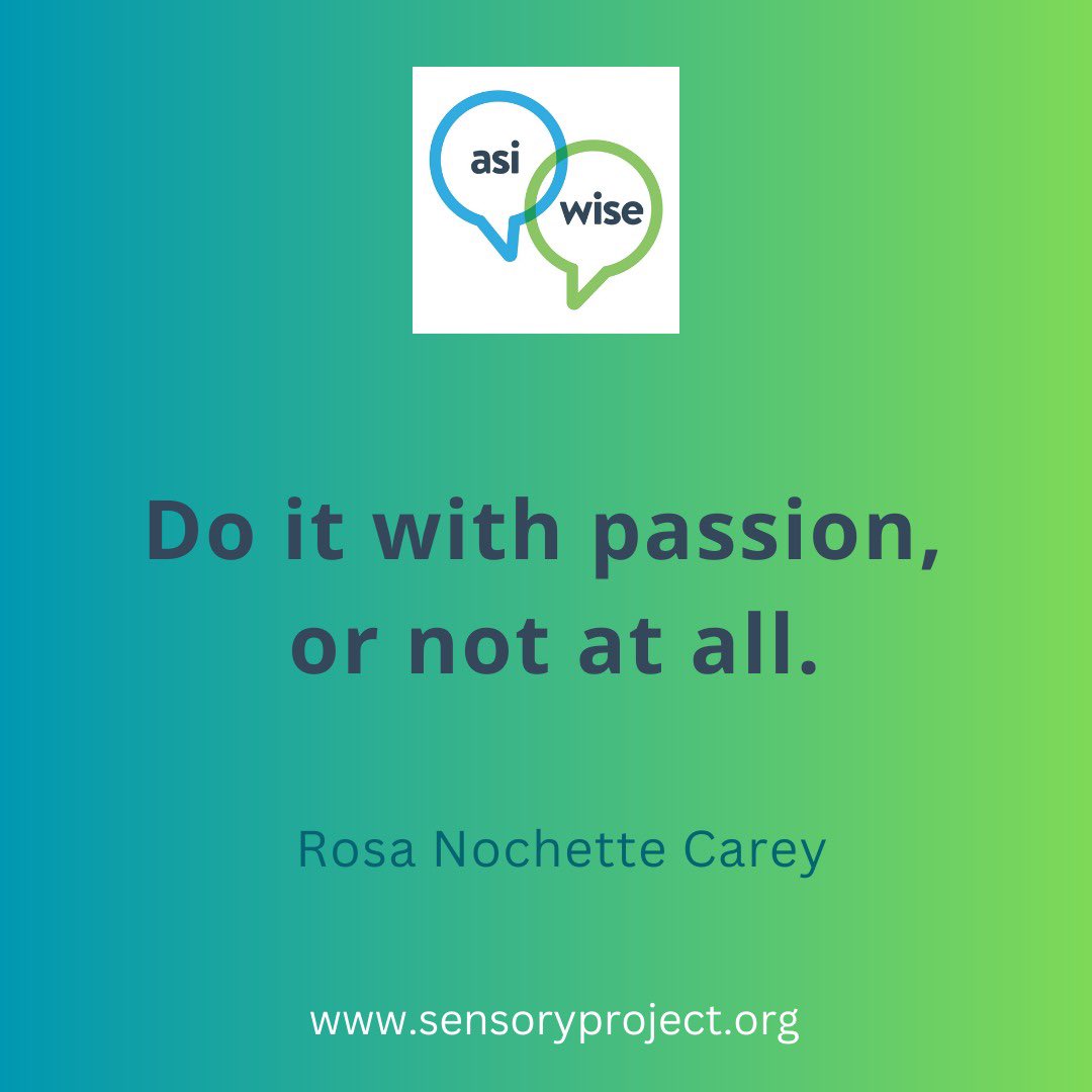 asi_wise's tweet photo. Thought for the day. #occupationaltherapy #sensoryintegration https://t.co/mtMBPJV9Rm