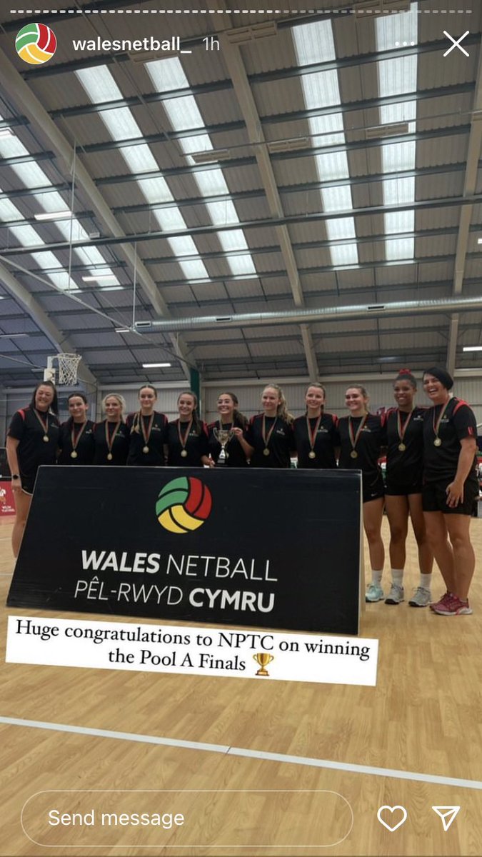 Afan Nedd Tawe Netball (@antnetball) on Twitter photo Congratulations to NPTC regional academy winners ๐
Great game against college sir gar
<a href="/WalesNetball_/">Wales Netball | Pรชl-Rwyd Cymru</a> Congratulations to NPTC regional academy winners ๐
Great game against college sir gar
<a href="/WalesNetball_/">Wales Netball | Pรชl-Rwyd Cymru</a>