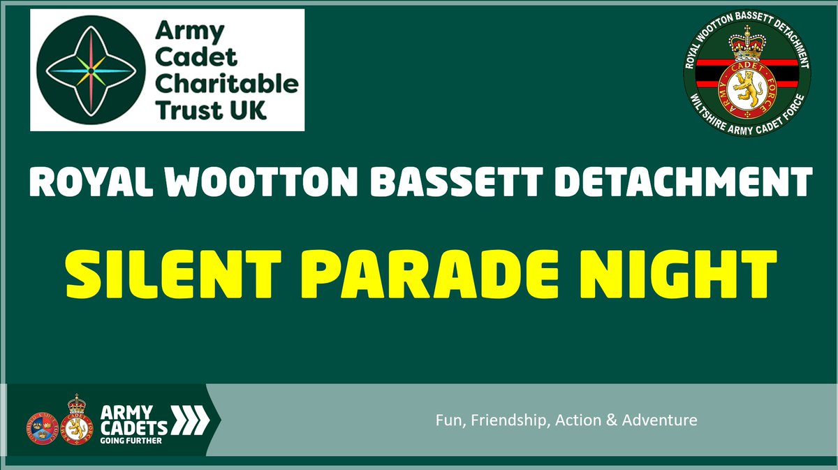 WiltsACF's tweet photo. Royal Wootton Bassett - Silent Parade Night 
A brilliant night last night. All our Cadets entered into the spirit of the event. More pictures and videos to follow. We are also donating all our NAAFI takings from last night. 

https://t.co/EKq59iG2Ln https://t.co/Pf7CIGSXh2