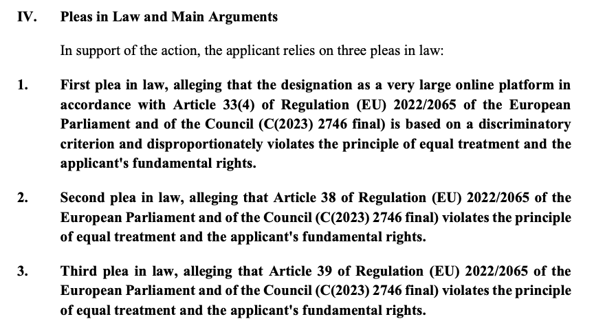 jcbcp's tweet photo. Amazon has filed a challenge with @EUCourtPress against @EU_Commission decision to designate it as a VLOP under the #DigitalServicesAct. Amazon arguing that it has been unfairly singled out from its larger retailer peers. Case is T-367/23. https://t.co/Le4ZvMasc4