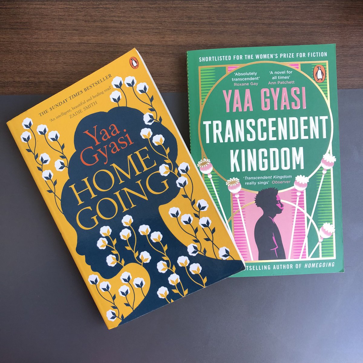 Two for Tuesday 
Today we celebrate Ghanaian novelist Yaa Gyasi.
She’s the author of the critically acclaimed Homegoing and Transcendent Kingdom. 

Have you read both books? 

#yaagyasi #homegoing #transcendentkingdom #africanfiction #lolwebookske #kisumubookstore #kisumu