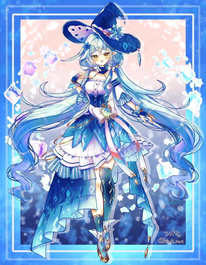 氷雪の魔女は××している場合ではない。 直筆イラスト入りサイン本 氷雪