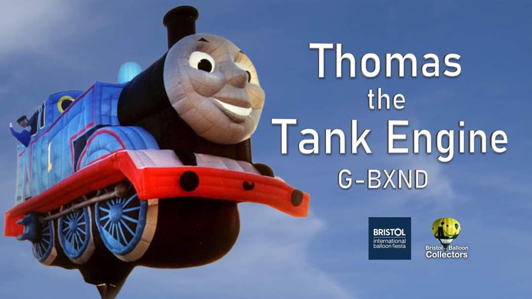 We’re super excited to announce that our special shape Thomas the tank engine will be attending this years Bristol Balloon Fiesta! We can’t wait to showcase this amazing balloon built here in Bristol by Cameron balloons back in 1998 to everyone 🚂🎈