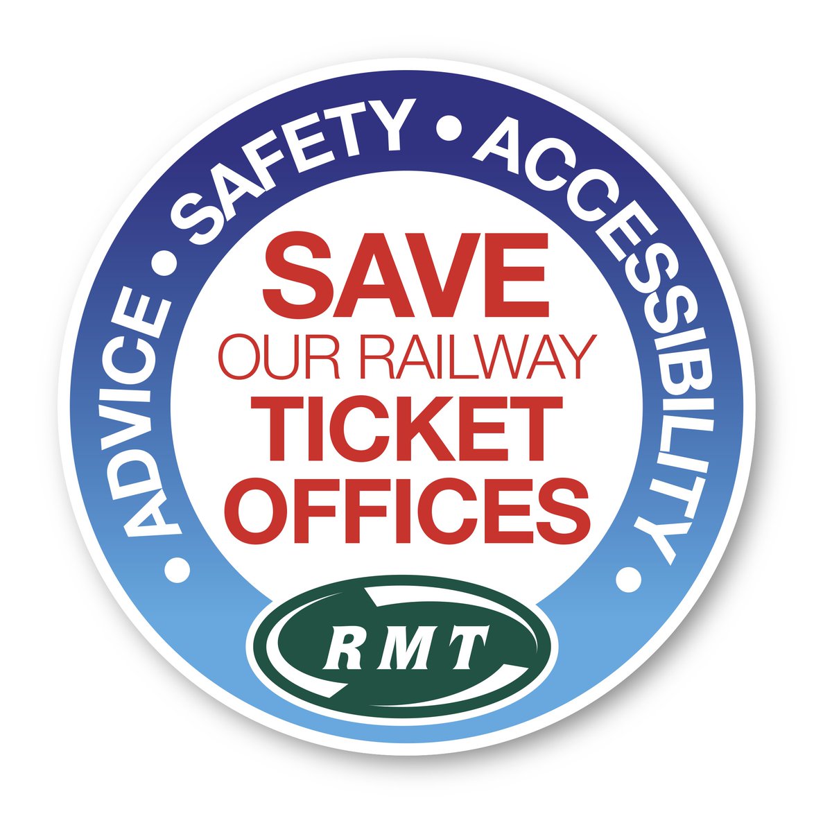We must all fight the closure of railway ticket offices, please sign the petition and /or write to your MP.
Rail ticket offices are vital for ensuring equal access to all users of rail transport
#SaveOurTicketOffices 
rmt.org.uk/campaigns/rail…