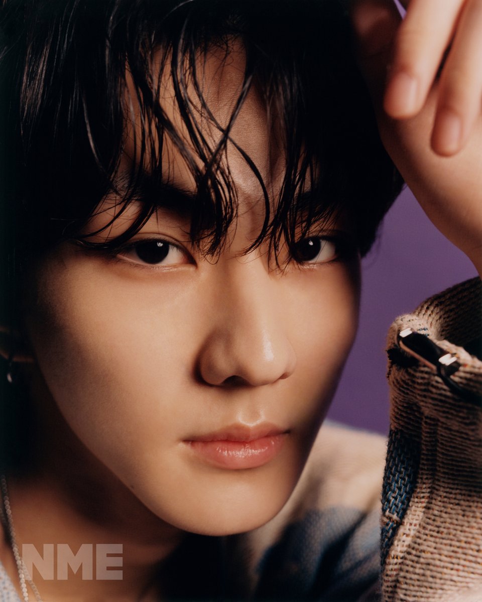 NME's tweet photo. The K-pop idol life isn't an easy one, but ENHYPEN have learned to love it all. “It's the life we chose... All the things that we can't do don't really matter,” says Jake.

@ENHYPEN are on #NMETheCover this week: https://t.co/lqftTQafkj https://t.co/pNF1GwXzkM