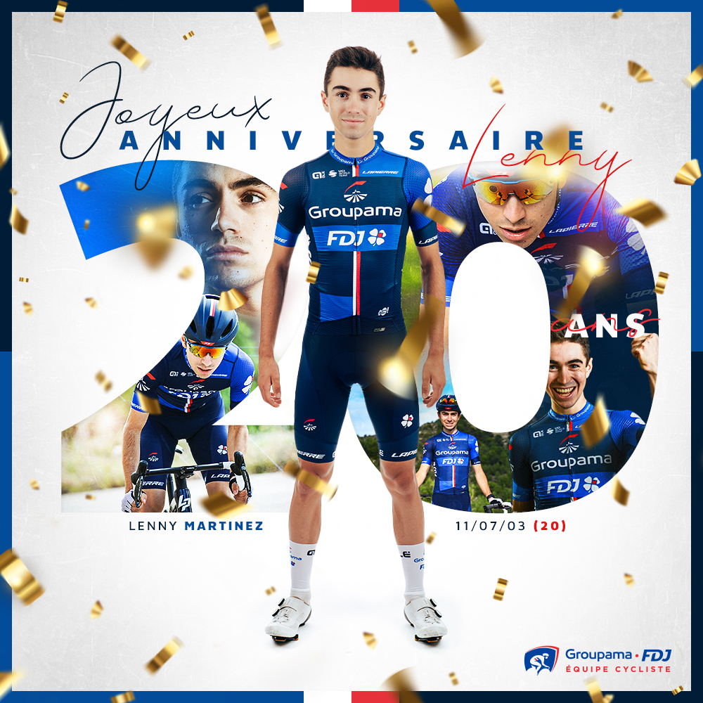 On n'a pas tous les jours 20 ans 🤗
Bon anniversaire Lenny 🤩