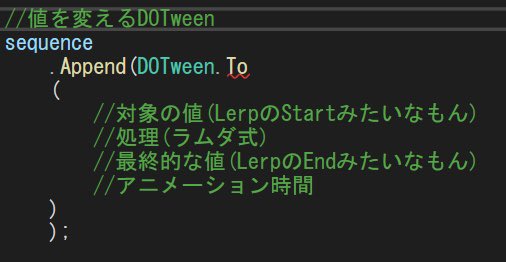 HashPotato314's tweet photo. #DOTween
 バカ便利すぎる https://t.co/Ckh0A9kXTo