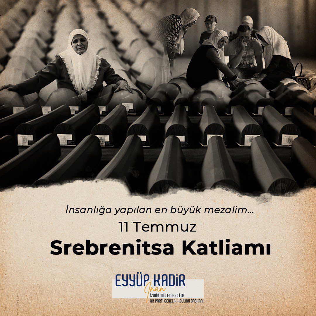 Aliya İzetbegoviç: “Soykırımı unutmayın, unutulan soykırım tekrarlanır.”

Yakın dönem insanlık tarihin en kara lekesi. Avrupa’nın orta yerinde, dünyanın gözü önünde gerçekleşen soykırım…

Srebrenitsa Soykırımını asla unutmayacağız, soykırımın 28. yılında Boşnak kardeşlerimizin