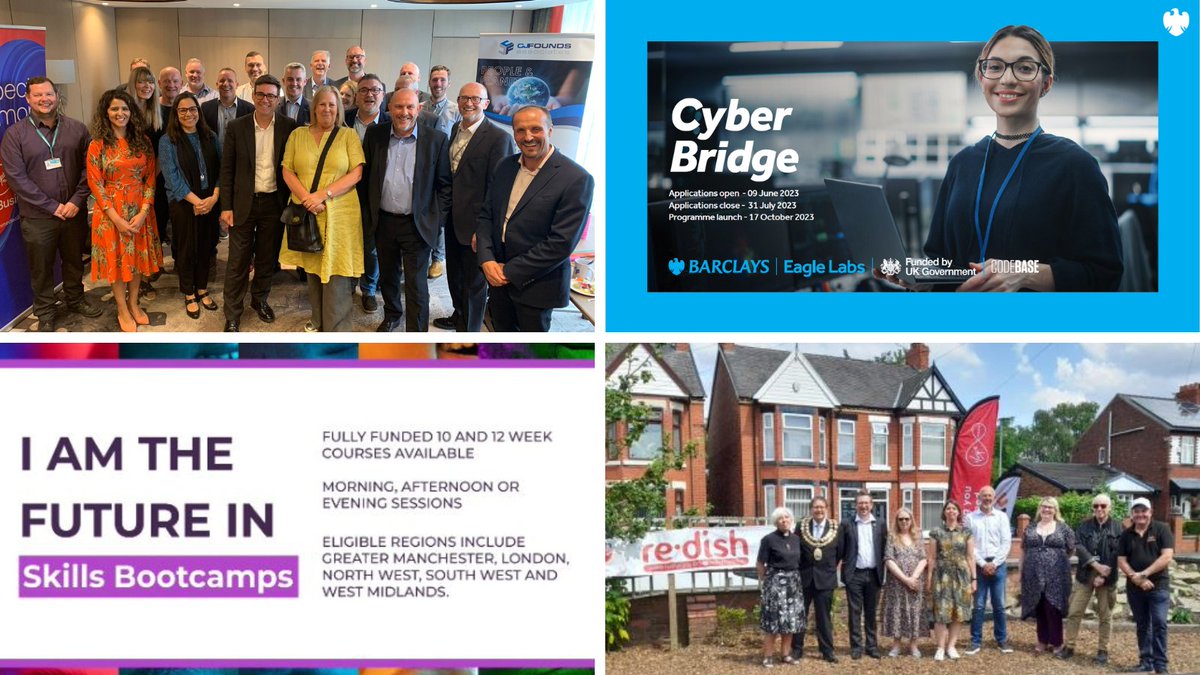 GMCAdigital's tweet image. 📬 You've got mail!
This month's #GMDigital Bulletin has just been published!
 Including;
🗞️Celebrating GM's LFFN with @VMO2business &amp;amp; @SciTechgovuk 
🗞️ @eagle_labs Cyber Bridge 
🗞️ Digital Skills Bootcamps with @we_aredigital 

Read the bulletin⬇️
mailchi.mp/b57595f90d88/j…