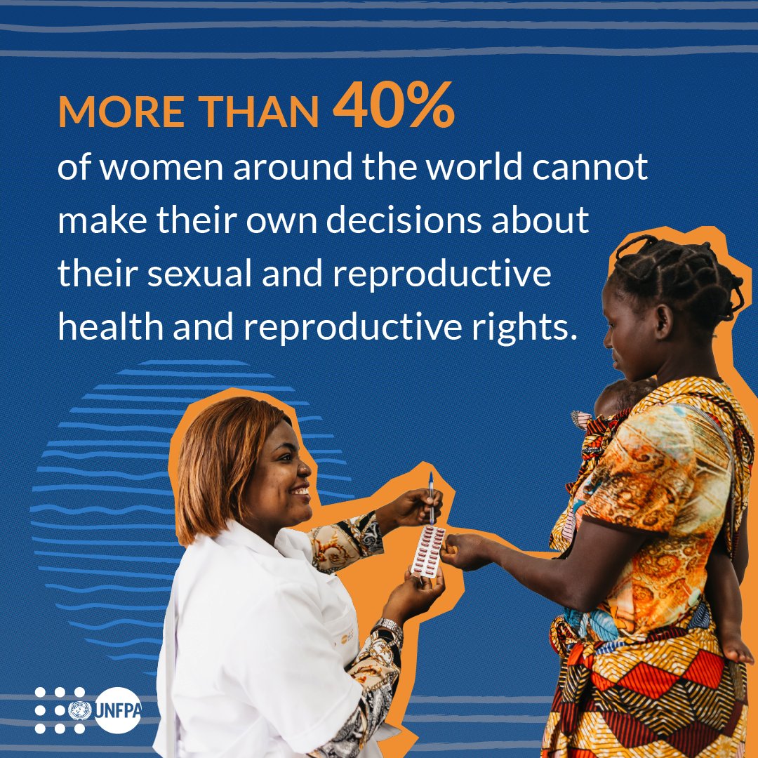 When women and girls are empowered to make decisions about their lives and bodies, they and their families thrive.

We all thrive.

👉🏽 Let @‌UNFPA show you why the world should be listening to what women and girls want: unf.pa/wpd

#WorldPopulationDay