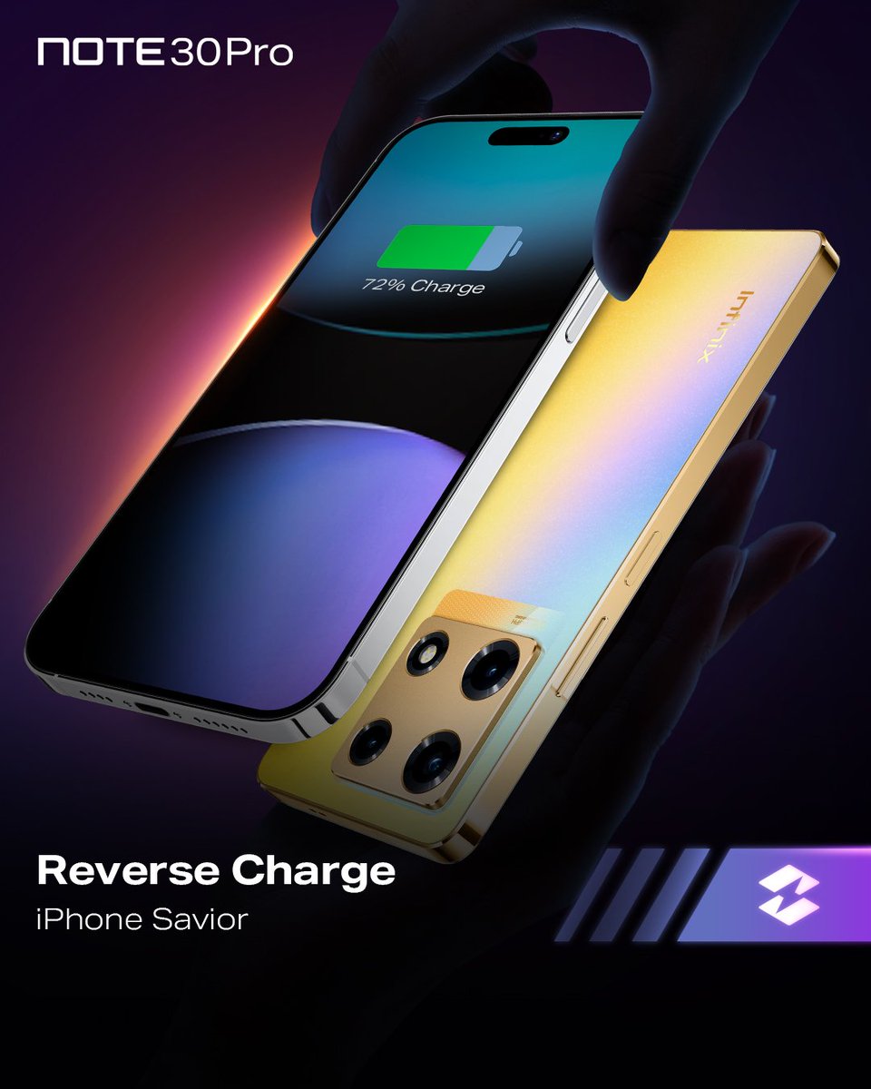Wasee wa iphone atujawasahau..... reverse charge is the story of the town.
#TakeChargeKe
#InfinixNote30ke