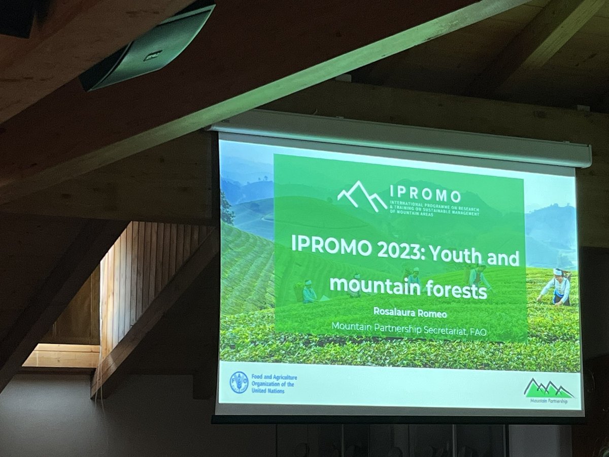 In the Italian Alps 🏔️ for the #IPROMO summer school on Youth and mountain forests

#MountainsMatter #Womenmovemountains
<a href="/FAOForestry/">FAO Forestry</a> <a href="/IFSAdotnet/">International Forestry Students Association</a>