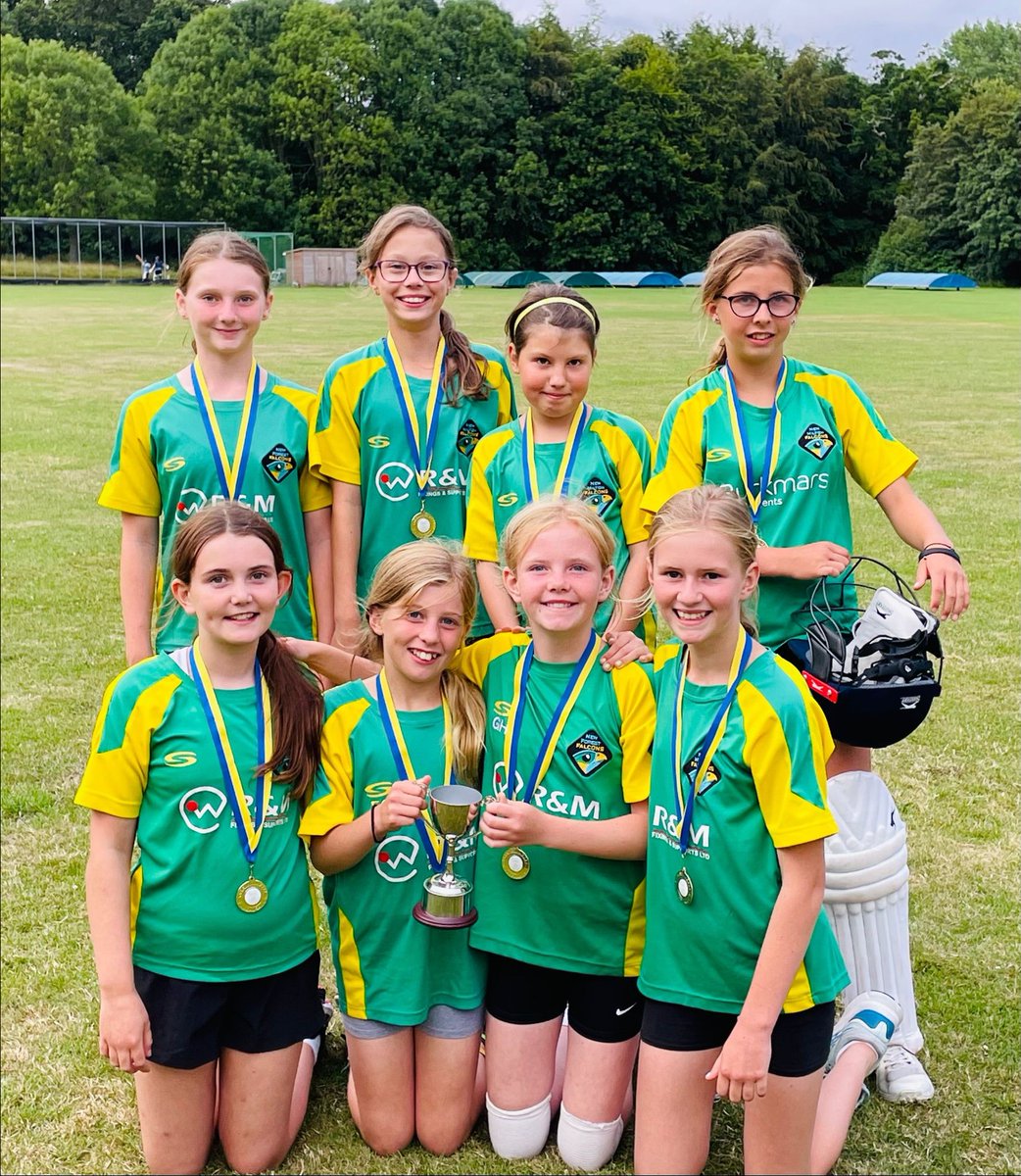 Double success for <a href="/rmelectric/">R&M Electrical Group</a>  sponsored <a href="/NewMiltonCC/">New Milton CC</a>  Falcons U11's who have won the Bethan Watkinson Cup, the Hampshire Clubs hardball competition &amp; the Brian King Cup, the Hampshire Clubs Softball competition.  Well done girls on a great season.