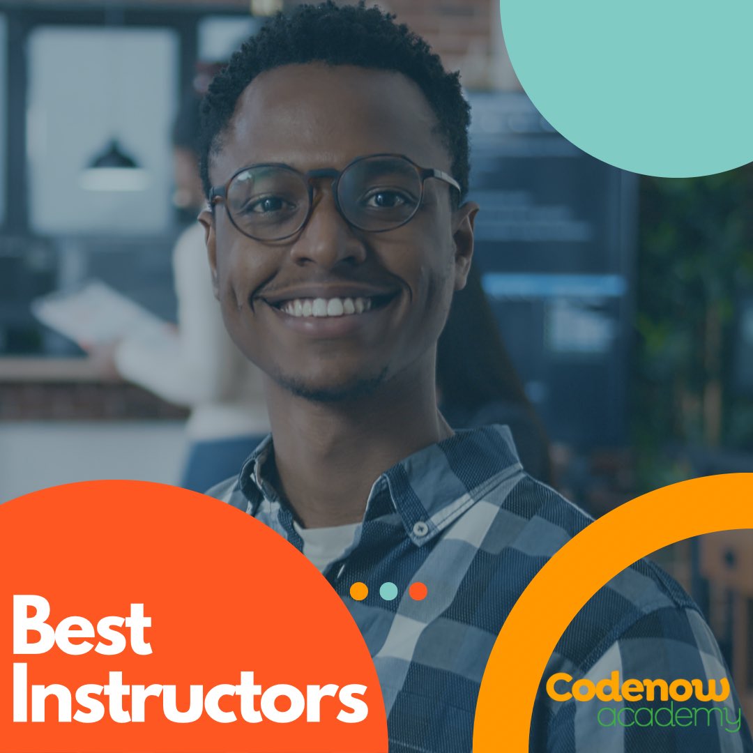 CodenowAcademy's tweet photo. We Have The Best Instructors! #Coding #CodenowAcademy https://t.co/KqNhwywX0N