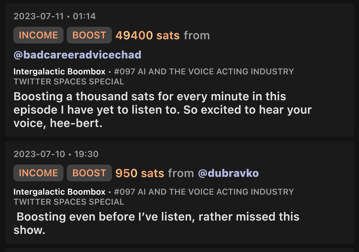 boomboxpod's tweet photo. Sat Cats for this special episode!  Thanks so much for your support!  Love Podcasting 2.0  with the @fountain_app! https://t.co/JBIqnUF7ZL