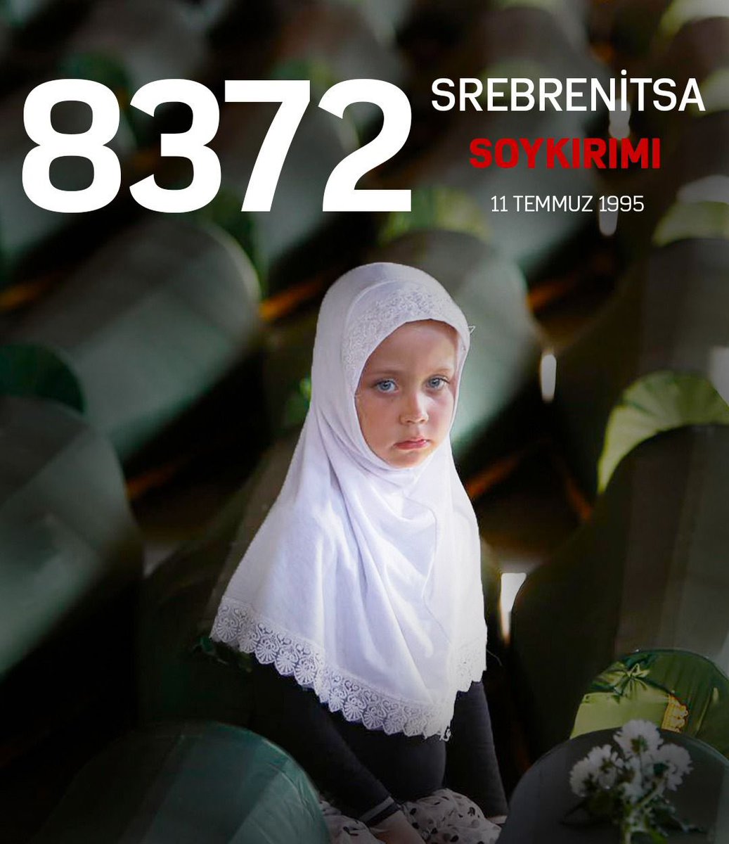 'Ne yaparsanız yapın soykırımı unutmayın, çünkü unutulan soykırım tekrarlanır.'

     Unutmadık!

     RAHMETLE... 

#SrebrenitsaKatliamı
#SrebrenitsaSoykırımı