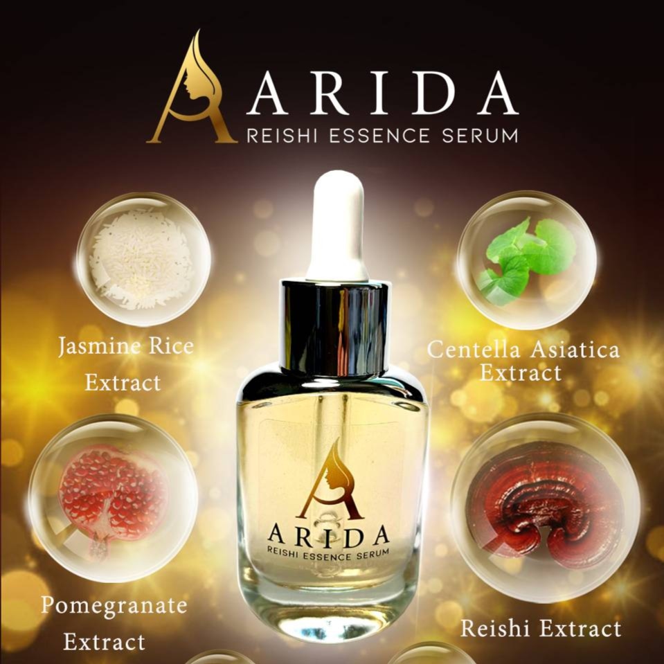 Patcharidalau's tweet photo. Reishi Essence Serum.  Natural product of 🇹🇭 thailand. "Arida" https://t.co/nQuQHoMRWC