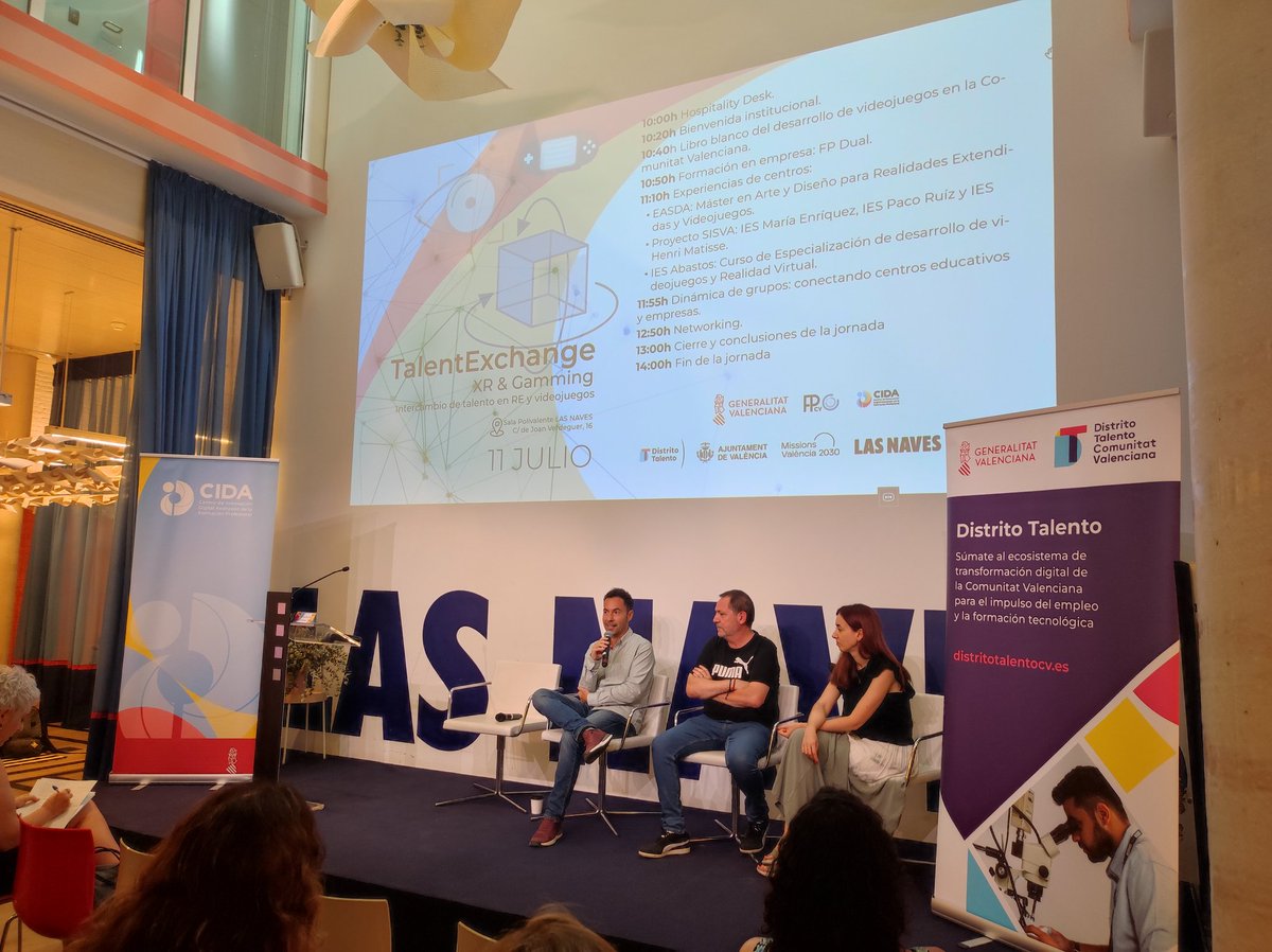 DD_Talento's tweet photo. @LasNavesINN El sector de los #videojuegos es un sector en auge con una evolución y unas necesidades cada vez más rápidas.

Egoitz Zarallo, dir. #DistritoTalento, cuenta cómo podemos impulsarlo desde Distrito Talento https://t.co/GWqoCXfOj5