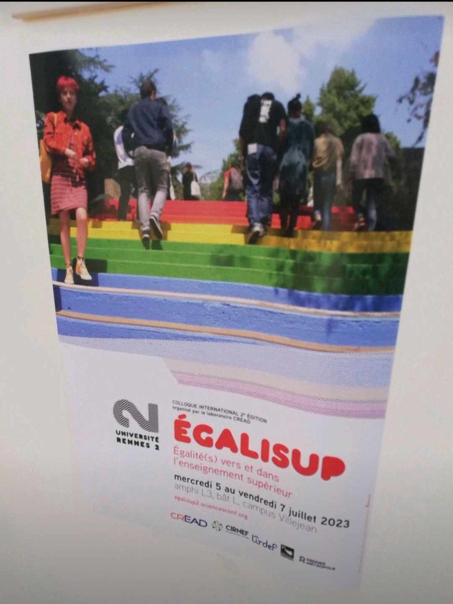 Retour sur les journées Egalisup "Égalité(s) vers et dans l'enseignement supérieur" où nous avons présenté une cartographie des compétences du métier de conseiller pédagogique dans l'enseignement supérieur qui a pu permettre de riches échanges 
<a href="/elans_UP/">ELANS</a> <a href="/UnivPoitiers/">Université de Poitiers</a>