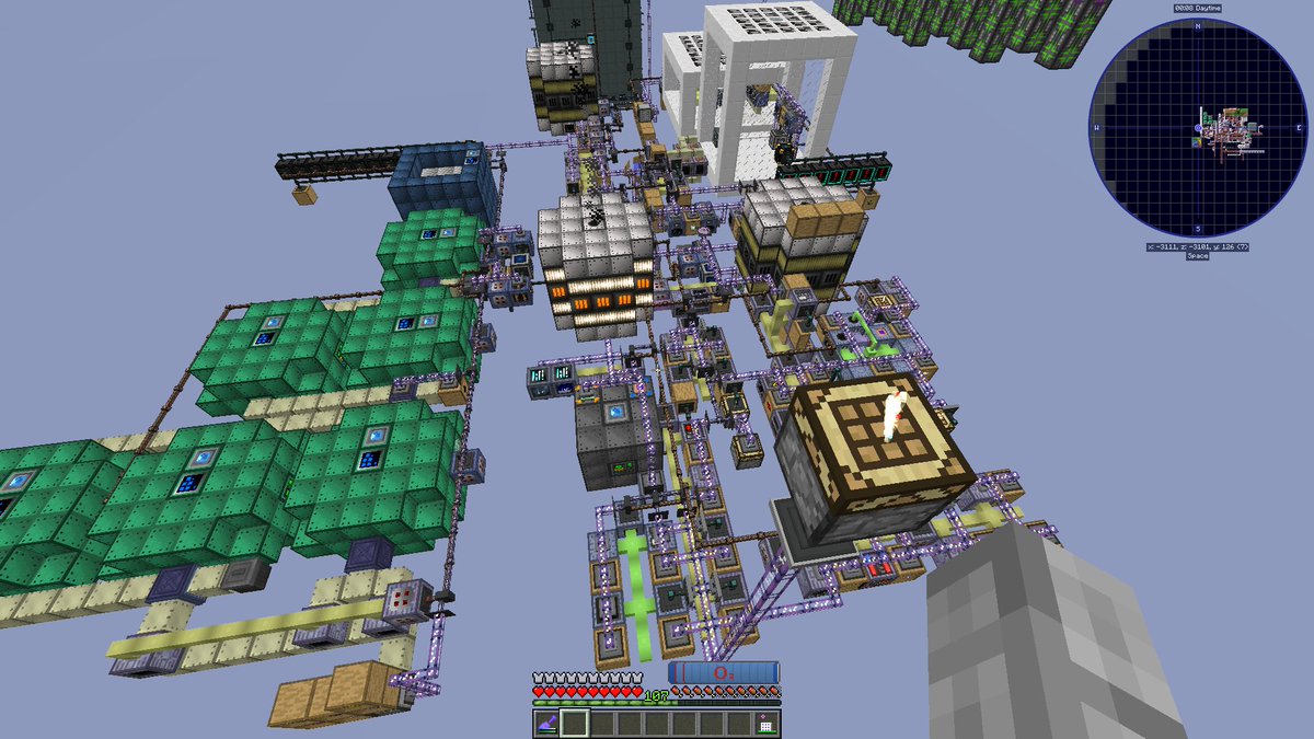 Qr_est's tweet image. MICROMINER TIER 1 FULL AUTOMATION.
#Minecraft 
#Gregtech
#Nomifactory