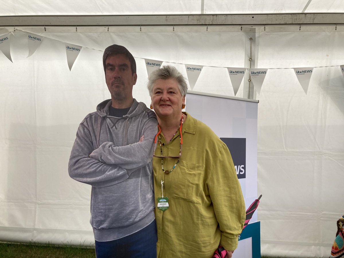 Tina Gelder (@tinagelderitv) on Twitter photo Ann with Cain & Mandy Dingle from <a href="/itvemmerdale_/">Emmerdale</a> on the <a href="/itvcalendar/">ITV News Calendar</a> stand <a href="/greatyorkshow/">Great Yorkshire Show</a> #GYS23 Ann with Cain & Mandy Dingle from <a href="/itvemmerdale_/">Emmerdale</a> on the <a href="/itvcalendar/">ITV News Calendar</a> stand <a href="/greatyorkshow/">Great Yorkshire Show</a> #GYS23