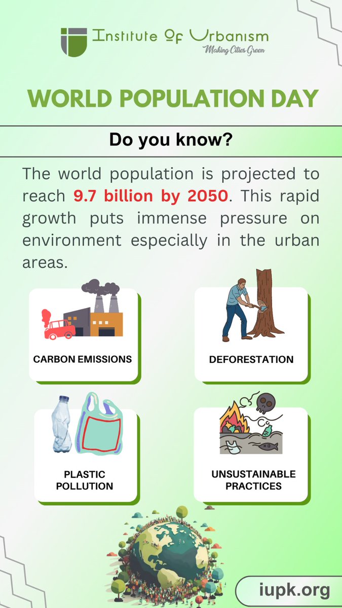On #WorldPopulationDay, let's join hand and adopt sustainable practices to protect #environment for future generations. 🌍✨

Tag: <a href="/UNEP/">UN Environment Programme</a> <a href="/PakEPAIslamabad/">Pakistan Environmental Protection Agency, GoP</a> <a href="/andersen_inger/">Inger Andersen</a> <a href="/CDAthecapital/">Capital Development Authority - CDA, Islamabad</a> <a href="/PlanComPakistan/">Ministry of Planning and Development</a> <a href="/PWDKPGovt/">Population Welfare Department Khyber Pakhtunkhwa</a> <a href="/SindhHealthDpt/">Heath & Population Welfare Department, GoS</a> <a href="/PWDPunjab/">Population Welfare Department</a> <a href="/betterpakistan/">Ahsan Iqbal</a>