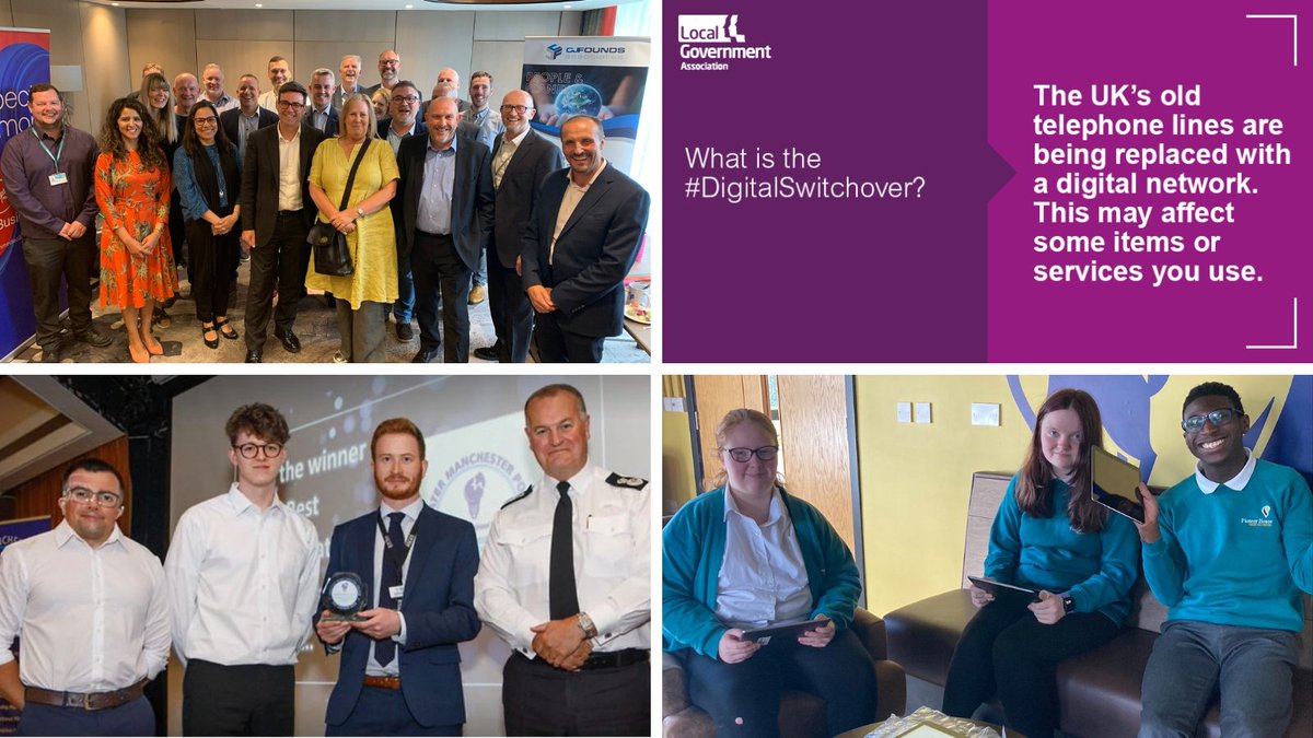 ❓ Have you read the new #GMDigital bulletin yet? Featuring; 📰 Celebrating #DoingDigitalDifferently with GM's LFFN with @VMO2business & @SciTechgovuk 📰 Be ready for the #DigitalSwitchover 📰 @northwestcrc wins award from @gmpolice Read it all here ⬇️ mailchi.mp/b57595f90d88/j…