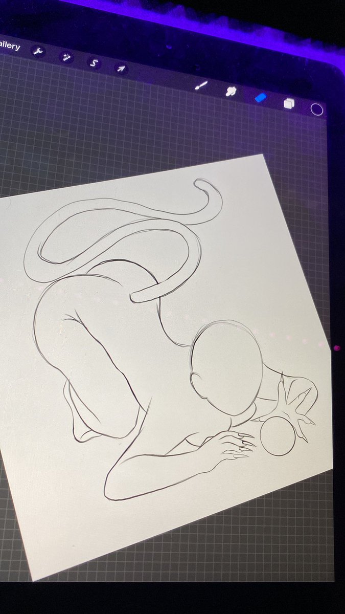 Kvnvri's tweet photo. Decided Ima draw an NSFW catwoman. There’ll be a clothed SFW version and a nude NSFW version. 👀 https://t.co/fnI3aDkfJ7