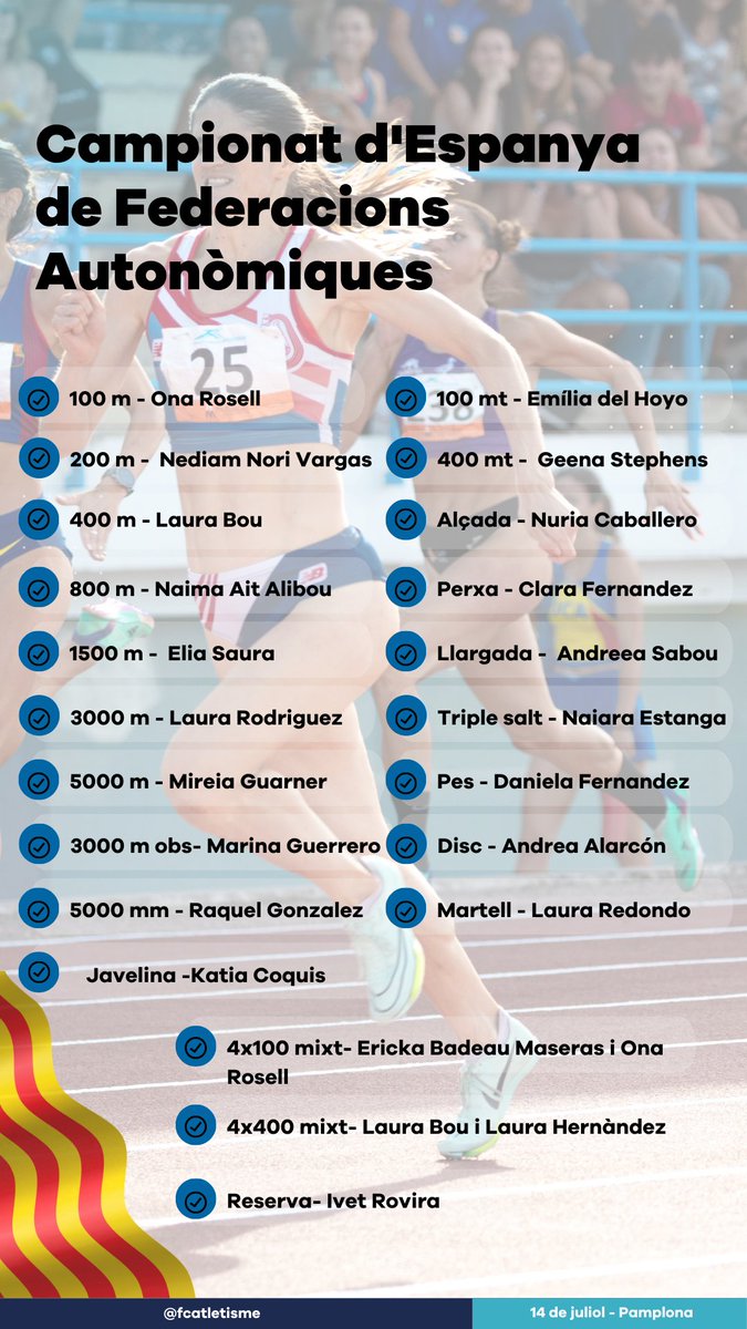 Federació Catalana d’Atletisme tweet media