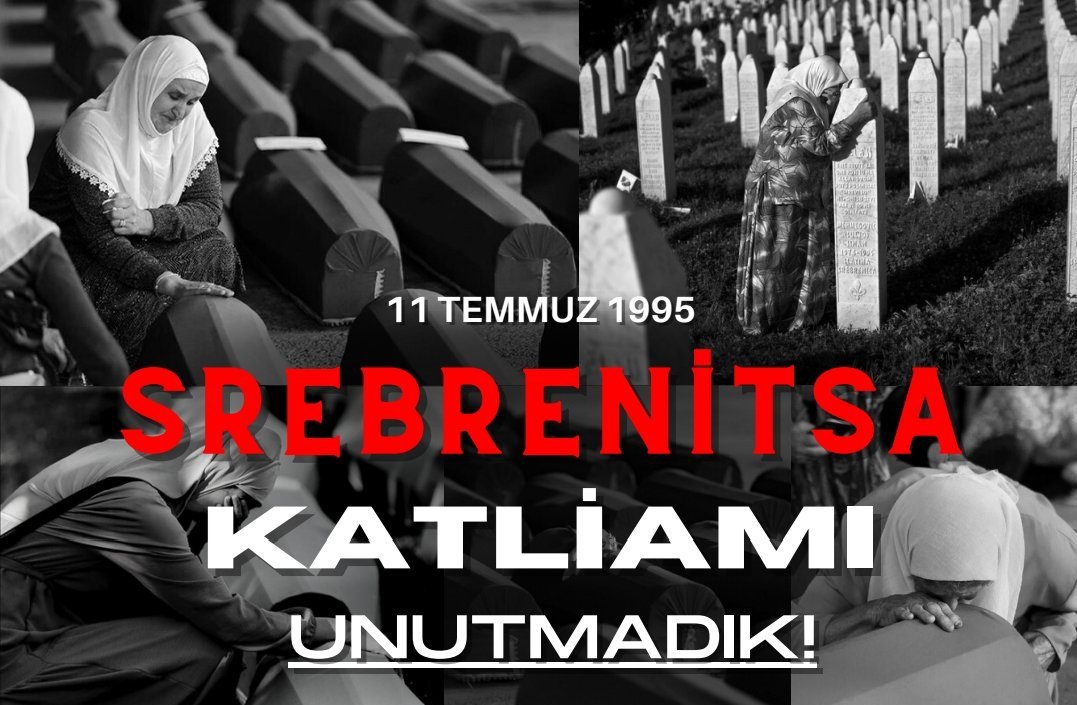 “Ne yaparsanız yapın, ama soykırımı unutmayın. Çünkü unutulan soykırım tekrarlanır.

Dünyaya insanlık dersi vermeye çalışanların etnik soykırım yapıp ; binlerce insanı katlederek Bosna'yı kana buladığı utanç gününün adıdır 11 Temmuz.

#SrebrenitsaKatliamı unutmayacağız..