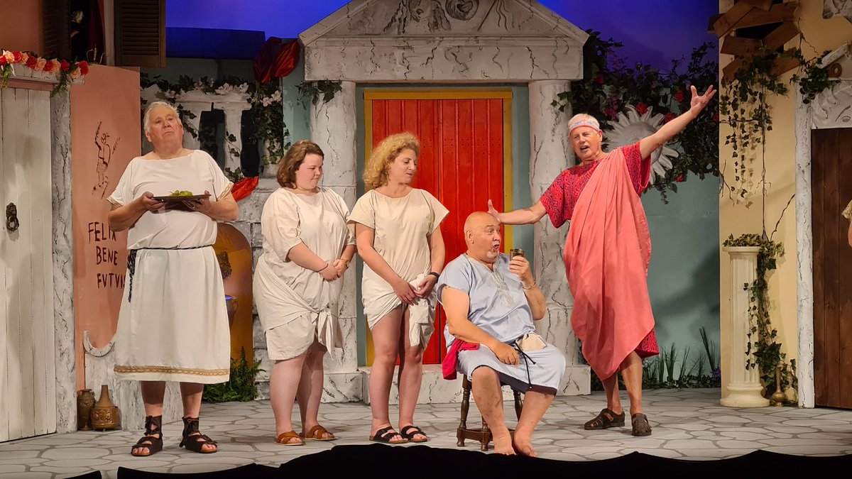Don't miss our A Funny Thing Happened on the Way to the Forum, opening tomorrow night (Weds 12th) at the Lion Theatre Horncastle!

#50thanniversary #amdram #musical #sondheim #comedy #tonight

<a href="/MTIEurope/">MTI Europe</a> <a href="/looknorthBBC/">BBC East Yorkshire</a>